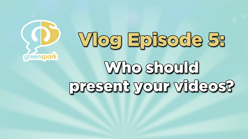 Who should present your marketing video