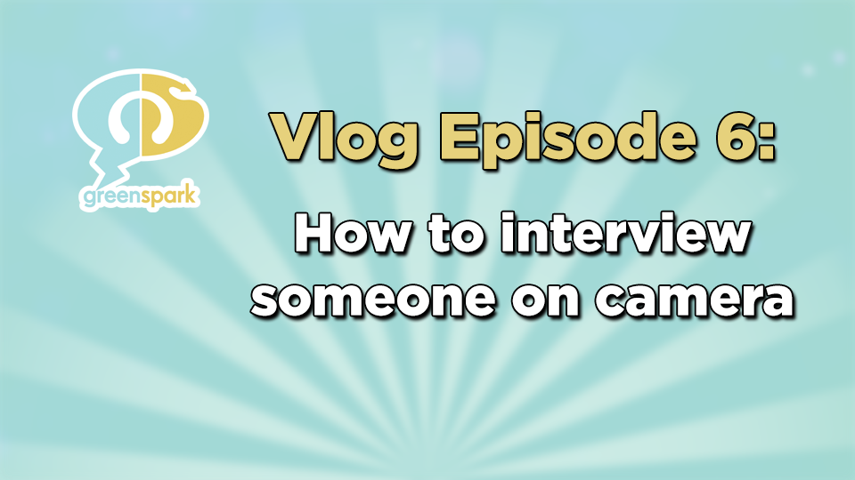 How to interview someone on camera